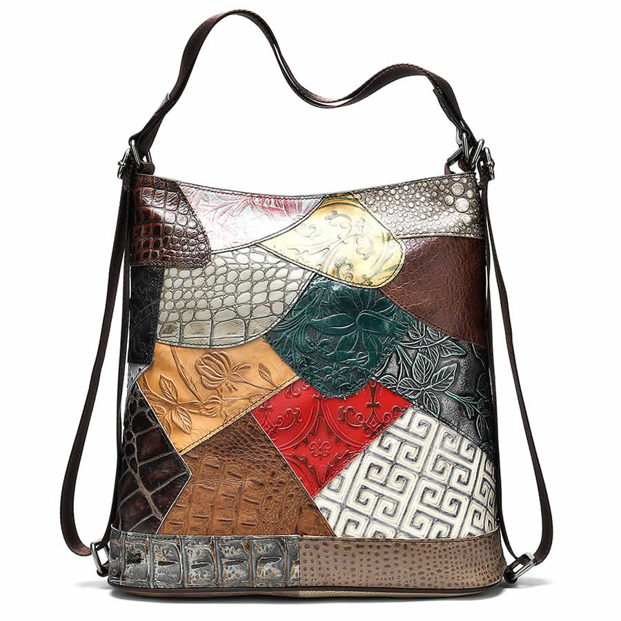 sac4 Sac à bandoulière en cuir véritable – Image 1