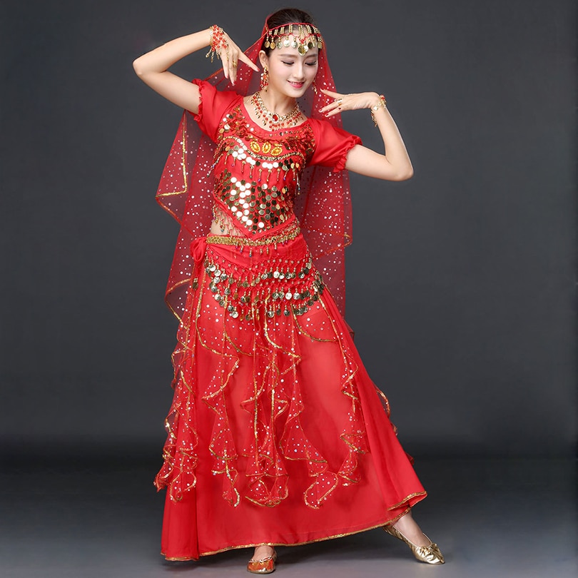 Ensemble 4 pièces Bollywood indien