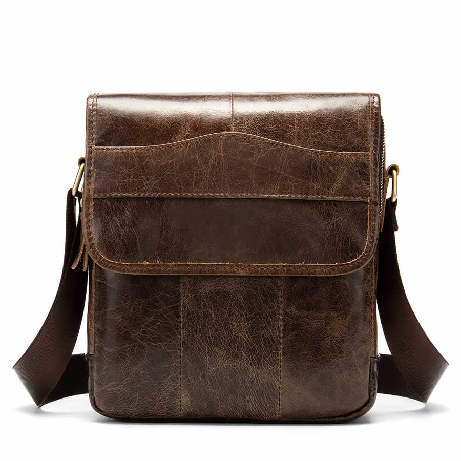 Sacs à bandoulière en cuir véritable