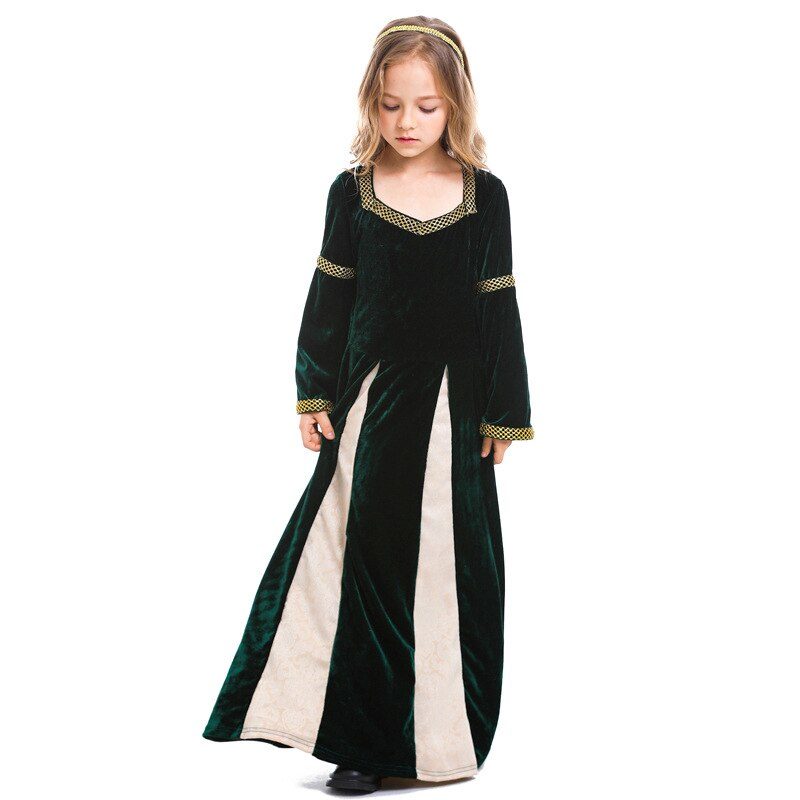 Costume de Princesse pour fille, déguisement avec accessoire – Image 4