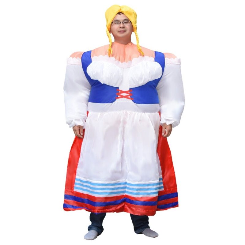 Costume gonflable femme de chambre allemande – Image 5