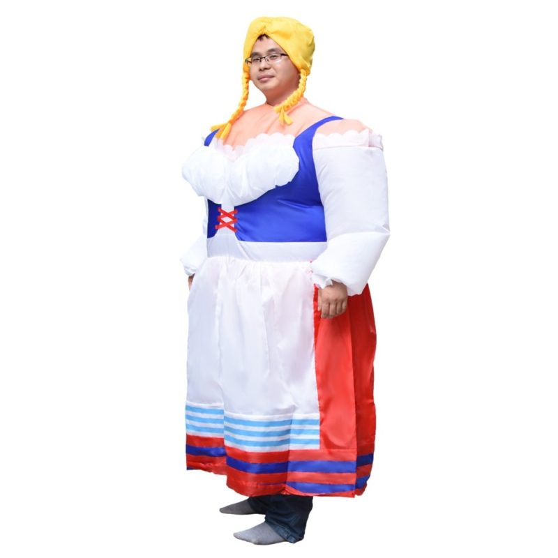Costume gonflable femme de chambre allemande – Image 3