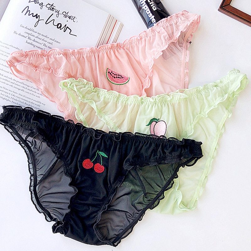 Culotte en maille brodée sans couture – Image 5