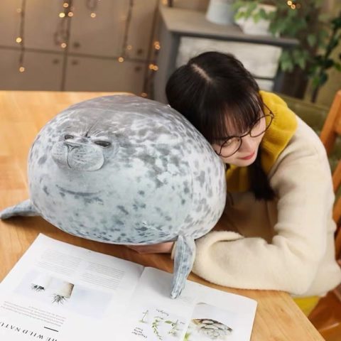 Peluche de Lion de mer, doux et confortable, de 20 à 80 cm – Image 3