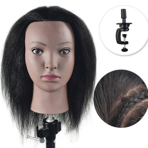 Mannequin d’entraînement Afro, coiffure et maquillage – Image 5