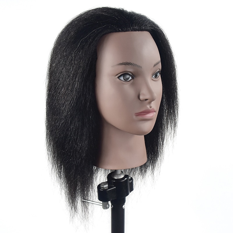 Mannequin d’entraînement Afro, coiffure et maquillage