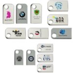 Lot de 50 mini clés USB 2.0 en métal personnalisables avec votre logo, 1/2/4/8/16/32/64 Go – Image 2