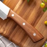 Couteau de cuisine en acier à haute teneur en Carbon 18,5 cm – Image 4