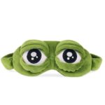 Peluche Pepe the Frog, masque pour les yeux 3D – Image 2