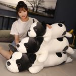 Peluche Bouledogue français coussin doux, de 80 à 120 cm – Image 4