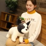 Peluche Bouledogue français doux, de 35 à 45cm – Image 3