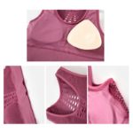 Brassière de sport sans couture, haut Push Up – Image 6