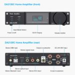 Amplificateur Bluetooth 5.0, 2 x 120W, classe D, USB DAC 24 bits/192Khz – Image 5