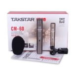 Microphone professionnel à condensateur CM-60, résistant à l'humidité, 48V – Image 6