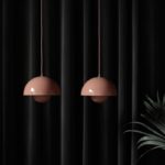 Suspension semi-circulaire, design moderne, divers coloris – Image 4
