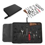 Kit d'outils ciseaux de coupe de jardin, Bonsaï, 10 pièces