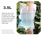 Kit d'égouttage à sac d'eau de 3,5 litres, avec goutteurs réglables – Image 2