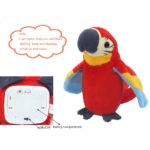 Peluche perroquet, répète vos mots et agite les ailes, 22 cm – Image 5