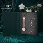 Ensemble 5 pièces, montre et bijoux pour femme, boite cadeau – Image 3