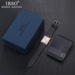 Ensemble montre à Quartz et portefeuille en cuir véritable pour homme, ensemble cadeau – Image 2