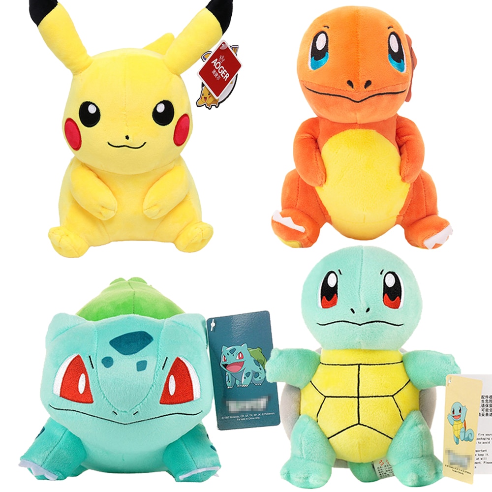 Peluche de Pokemon, dessin animé, mignon et doux, de 20 à 32 cm