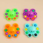 Jouet interactif anti-stress pieuvre à retourner en silicone – Image 6