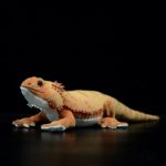 Peluche Lézard Dragon barbu Pogona souple, 46 cm