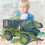 Camion de transport de dinosaures, surdimensionnée