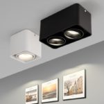 Spot LED COB carré à intensité réglable, montage en Surface, 10/15/20/30W – Image 5