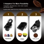 Machine à café espresso 3 en 1, 19 bars, 1450W, Nespresso, Dolce Gusto et café en poudre – Image 5