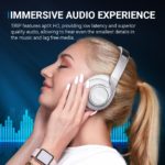 Casque sans fil Bluetooth 233621, hybride avec microphone, léger, stop-bruit actif, 20 heures d'autonomie – Image 2