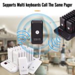 Système d’appel pour client TD157 avec clavier, Buzzers Coasters, 16 pièces – Image 6