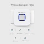 Téléavertisseur sans fil avec bouton d'appel SOS, 80 à 100 mètres – Image 3