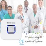 Téléavertisseur sans fil avec bouton d'appel SOS, 80 à 100 mètres – Image 6