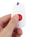 Système d'appel sans fil TD108, montre récepteur, 10 boutons d'appel d'urgence – Image 6