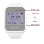 Système d'appel sans fil TD108, montre récepteur, 10 boutons d'appel d'urgence – Image 3