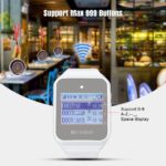 Système d'appel serveurs sans fil, 2 montres récepteurs TD108, 15 boutons TD019 – Image 3