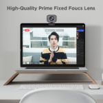 Webcam 1080P 60fps, Streaming en direct 2K, HDR avec double micro stéréo et trépied – Image 4