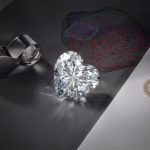 Pierre précieuse Moissanite de 0,3ct à 4ct, couleur D VVS1 en forme de cœur – Image 4