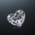 Pierre précieuse Moissanite de 0,3ct à 4ct, couleur D VVS1 en forme de cœur