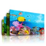 Fond d'aquarium recto verso, autocollant, paysage aquatique – Image 4