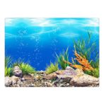 Fond d'aquarium recto verso, autocollant, paysage aquatique – Image 2