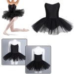Costume de danse professionnelle, lac des cygnes, sans bretelles, soutien-gorge intégré – Image 2