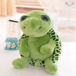 Peluche tortue avec grands yeux, 20 cm – Image 4