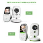 Babyphone à vision nocturne IR, talkie-walkie, mode VOX, surveillance de la température – Image 2