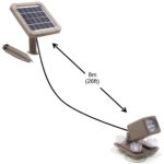 Projecteur LED sous-marin à énergie solaire, lumière blanche chaude – Image 2