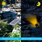 Lampe solaire submersible pour étang, IP68, allumage/extinction automatique – Image 5