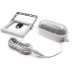 Lampe LED solaire, étanche, 3 modes, éclairage d'extérieur, lumière blanche chaude – Image 2