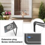 Kit de porte à rabat pour animaux de compagnie,  verrouillable magnétique, facile à installer – Image 5