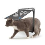 Kit de porte à rabat pour animaux de compagnie,  verrouillable magnétique, facile à installer – Image 3